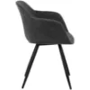 Obrazek Krzesło do jadalni dark grey