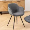 Obrazek Krzesło do jadalni dark grey
