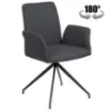 Obrazek Krzesło do jadalni dark grey