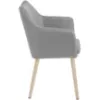 Obrazek Krzesło do jadalni light grey