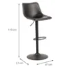 Obrazek Krzesło barowe black