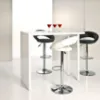 Obrazek Krzesło barowe black 2 szt