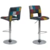 Obrazek Krzesło barowe patchwork 2 szt