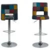 Obrazek Krzesło barowe patchwork 2 szt