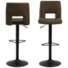 Obrazek Krzesło barowe olive green 2 szt