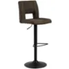 Obrazek Krzesło barowe anthracite 2 szt