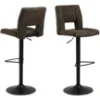 Obrazek Krzesło barowe anthracite 2 szt
