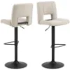 Obrazek Krzesło barowe beige 2 szt