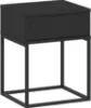 Obrazek Szafka nocna 1S niska-40 bez uchwytów czarna