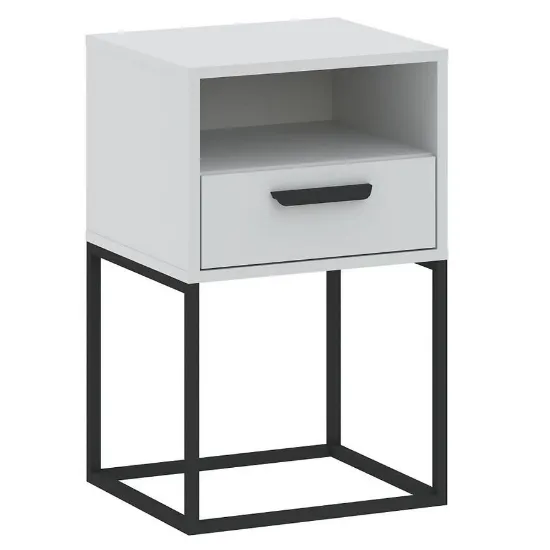 Obrazek Szafka nocna 1S-40 biała