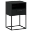 Obrazek Szafka nocna 1S-40 czarna