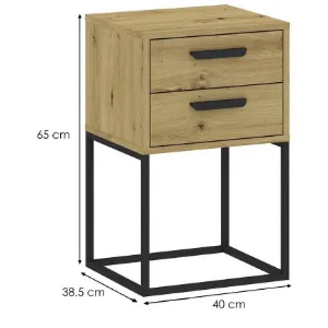 Obrazek Szafka nocna 2S-40 artisan