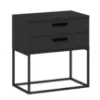 Obrazek Szafka nocna 2S-60 czarna