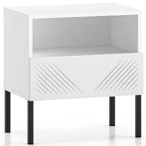 Obrazek Szafka Nocna Clearing 05 biały/czarne