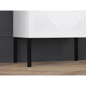 Obrazek Szafka Nocna Clearing 05 biały/czarne