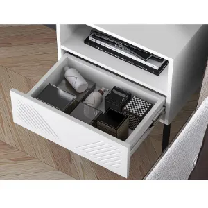 Obrazek Szafka Nocna Clearing 05 biały/złota