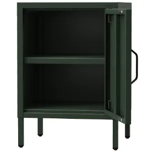 Obrazek Szafka Nocna Metalowa Mia Modern Bottle Green