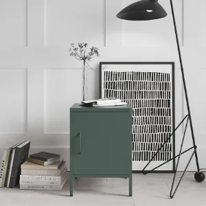 Obrazek Szafka Nocna Metalowa Mia Modern Bottle Green