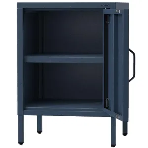 Obrazek Szafka Nocna Metalowa Mia Modern Dark Blue