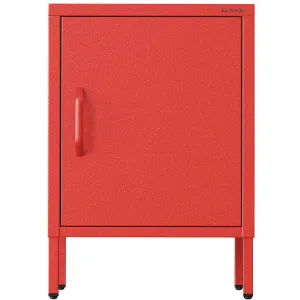 Obrazek Szafka Nocna Metalowa Mia Modern Red