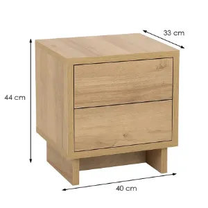 Obrazek Szafka Nocna NOMA N09 dąb riviera