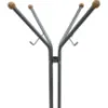 Obrazek Wieszak metalowy stojący Stanghe 9062 srebrny/naturalny