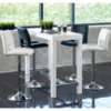 Obrazek Krzesło barowe white 2 szt