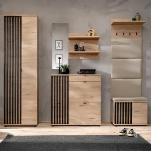 Obrazek Garderoba Pedro VII HJZ PD7 hickory jackson/czarny