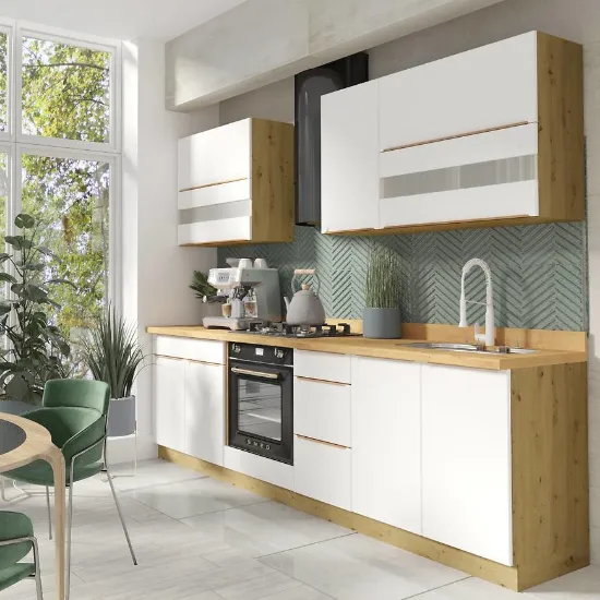 Obrazek Kuchnia Glamour 260 C Plus z blatem white