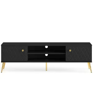 Obrazek ELJOT 07 SZAFKA RTV CZARNA