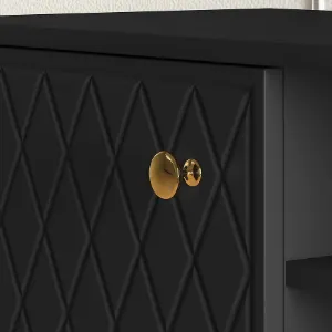 Obrazek ELJOT 07 SZAFKA RTV CZARNA