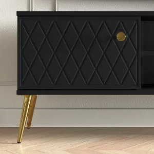 Obrazek ELJOT 07 SZAFKA RTV CZARNA