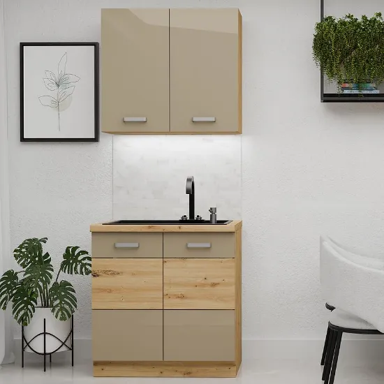 Obrazek Kuchnia Artisan Cappuccino 80cm Bez Blatu