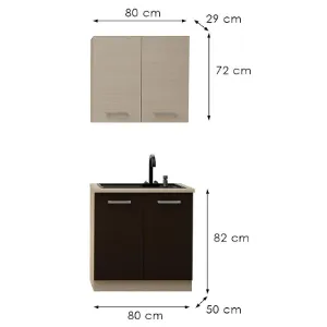 Obrazek Kuchnia Wiktoria Chamonix 80cm Bez Blatu