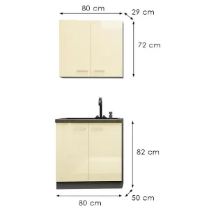 Obrazek Kuchnia Karmen 80cm Bez Blatu