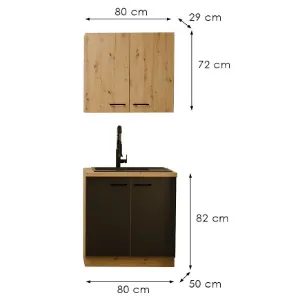 Obrazek Kuchnia Modena 80cm Bez Blatu