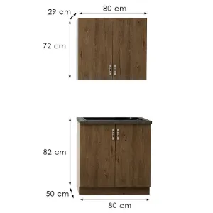 Obrazek Kuchnia Sara Lefkas 80cm Bez Blatu