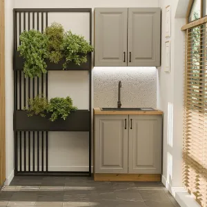 Obrazek Kuchnia Stilo Claygrey/Artisan 80cm Bez Blatu