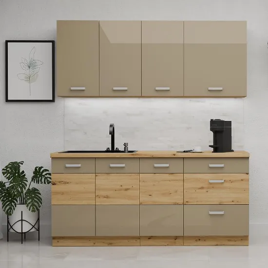 Obrazek Kuchnia Artisan Cappuccino 180cm Bez Blatu