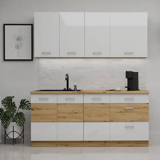 Obrazek Kuchnia Artisan White 180cm Bez Blatu