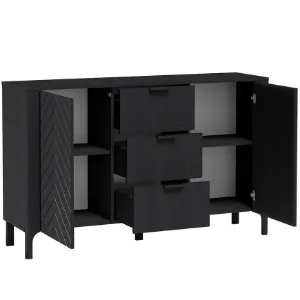 Obrazek Komoda Malumi M1 czarny