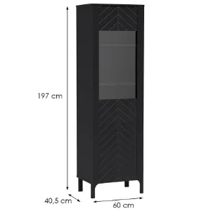 Obrazek Witryna Malumi M4 czarny