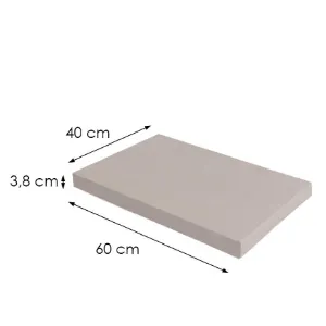 Obrazek Blat 40cm/38mm Cashmere / U12168QR