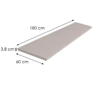 Obrazek Blat 180cm/38mm Cashmere / U12168QR