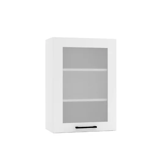 Obrazek Szafka kuchenna Denis WS50 PL biała satyna mat/biały