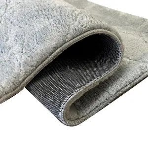 Obrazek Dywan Cosy Rug 0,6/0,9 srebrny