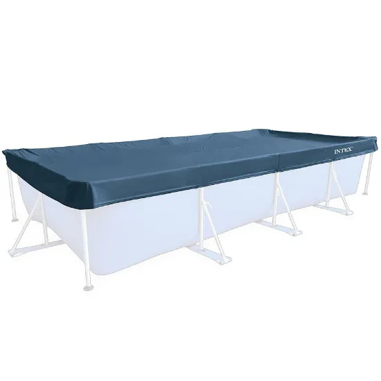 Obrazek Przykrycie na basen stelażowy 4.5x2.2 m 28039