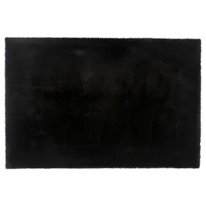 Obrazek Dywan Shaggy Teddy Rug 0,8/1,5 czarny