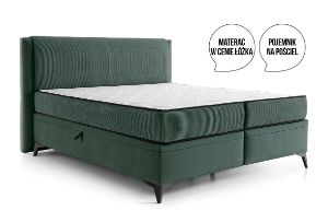 Obrazek Łóżko kontynentalne Selva 160x200 zielony