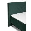 Obrazek Łóżko kontynentalne Optima160x200 c. zielony